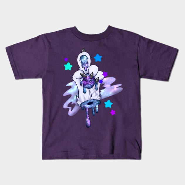 Gooey Galaxy paw } Kids T-Shirt by RoyalPaws